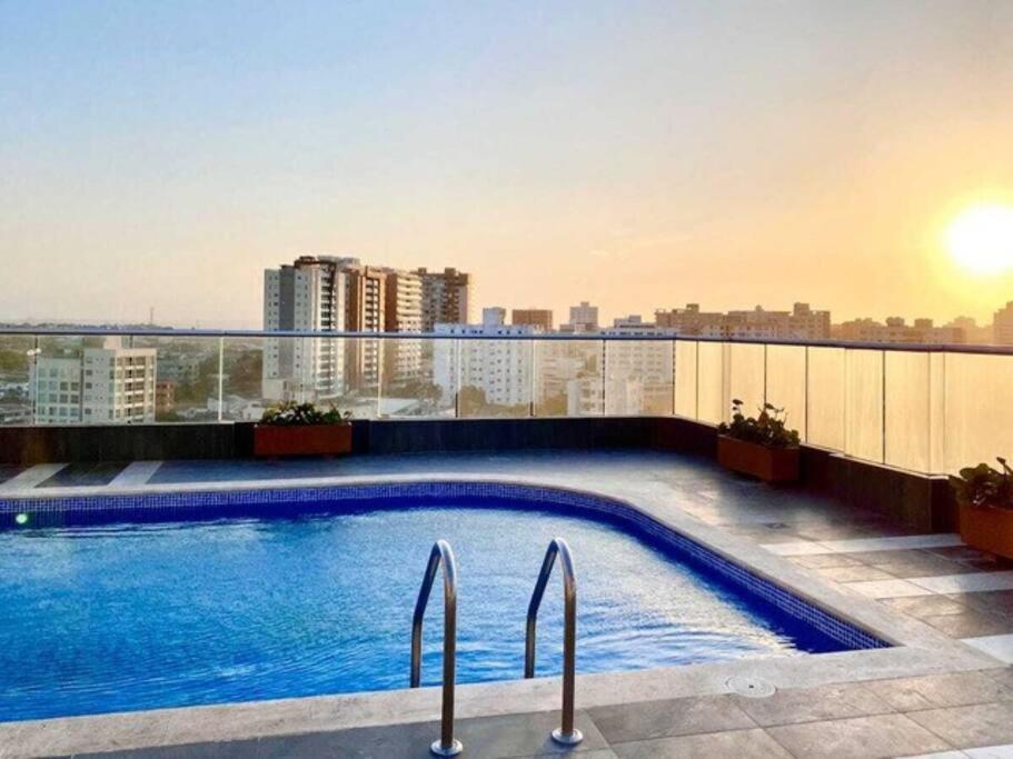 Duplex Moderno Con Vista Panoramica Lägenhet Barranquilla  Exteriör bild