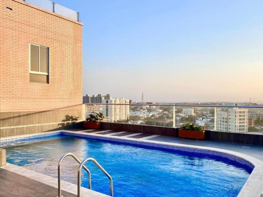 Duplex Moderno Con Vista Panoramica Lägenhet Barranquilla  Exteriör bild